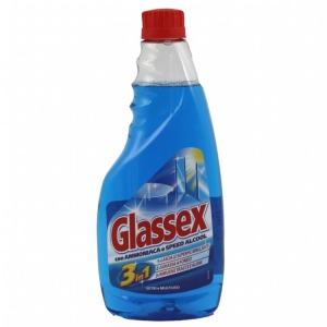 GLASSEX Multiuso con Ammoniaca Ricarica - 500ml