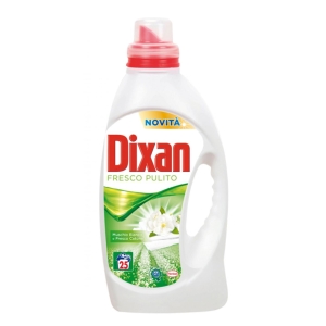 DIXAN Muschio Bianco e Fresco Cotone Detersivo Liquido - 25 lavaggi