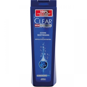 CLEAR Men Antiforfora Shampoo Azione Quotidiana con Doppio Attivo Antiforfora - 250ml