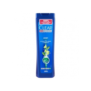 CLEAR Men Antiforfora Shampoo Nutriente Sport con Estratti di Limone e Mentolo per Capelli Normali - 250ml