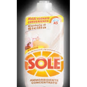SOLE Ammorbidente Concentrato Mandorla di Sicilia - 45 lavaggi