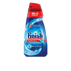 FINISH Tutto in 1 Powergel Original Detersivo per Lavastovoglie - 26 + 6 lavaggi