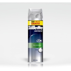 GILLETTE Series Schiuma da Barba per Pelli Sensibili - 250ml