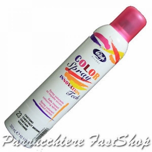 LISAP Color Spray Innovation Tech Spray Colorante ad Impatto Sicuro Castano n.23 - 300ml