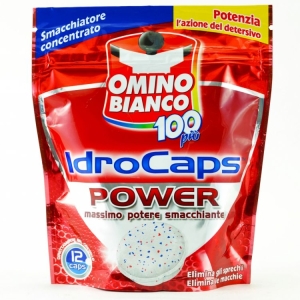 OMINO BIANCO Idrocaps Power Con Igienizzante - 12pz