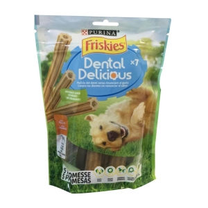 FRISKIES Dental Delicious al gusto di Pollo - 7 pezzi 