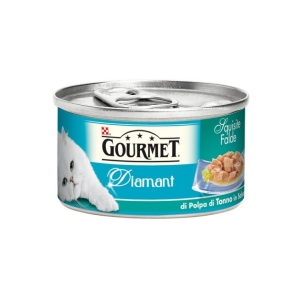 GOURMET Diamant Squisite Falde di Polpa di Tonno in Salsa - 85gr