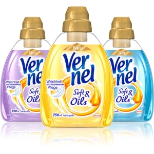 VERNEL Soft and Oils Ammorbidente Concentrato Oro - 750ml