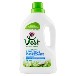 CHANTECLAIR Vert Igienizzante con Bicarbonato per Lavatrice 21 lavaggi