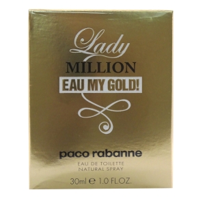 PACO RABANNE Lady Million Eau My Gold Eau de Toilette Natural Spray - 30ml