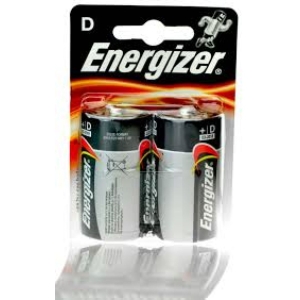 ENERGIZER Pila "D" Torcia x 2 Pezzi