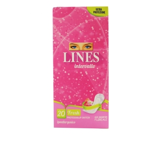 LINES Intervallo Fresh Proteggi-slip con Essenza Floreale - 20pz