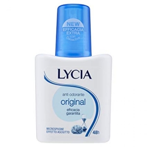 LYCIA Anti-odorante Original Spray Efficace a Lungo Microspugne Effetto Asciutto Vapo 75Ml