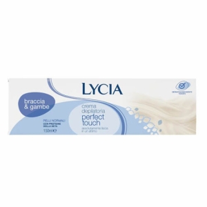 LYCIA Crema Depilatoria Perfect Touch Viso Gambe e Braccia Pelli Normali con Proteine della Seta - 150ml