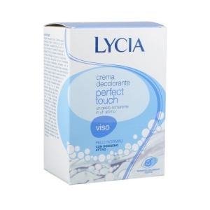 LYCIA Crema Decolorante in Buste Perfect Touch Viso Pelli Normali con Ossigeno Attivo 
