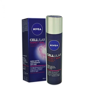 NIVEA Cellular Perfect Skin Siero Uniformante Notte Antirughe - 40ml
