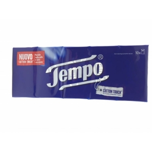 TEMPO Fazzoletti Classic Cotton Touch 4 veli - 10pz