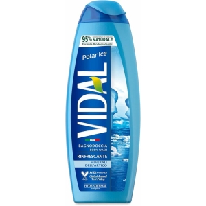 VIDAL Bagnoschiuma Polar Ice Rinfrescante con Minerali dell'Artico - 250ml