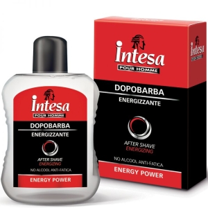 INTESA Pour Homme Dopobarba Energizzante No Alcool Minimizza i Segni della Fatica sul Viso - 100ml