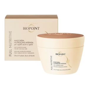 BIOPOINT Maschera Super Nutriente per Capelli Secchi e Sfibrati - 250ml