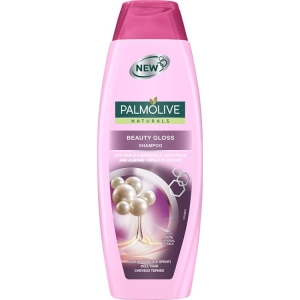 PALMOLIVE Naturals Beauty Gloss Shampoo con Estratti di Perla e Mandorla per Capelli Opachi e Spenti - 350ml