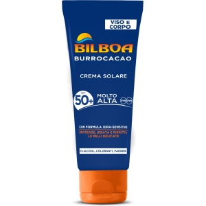 Bilboa Burrocacao Crema solare Tubo Viso e Corpo SPF 50+ - 75ml