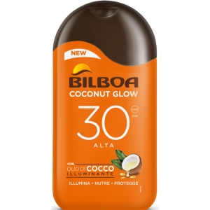 BILBOA Coconut Beauty Latte Solare con Micro-perle di Olio e Cocco Protezione Alta 30 - 200ml