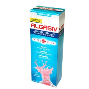 ALGASIV Collutorio Idratante per Portatori di Dentiera - 250ml