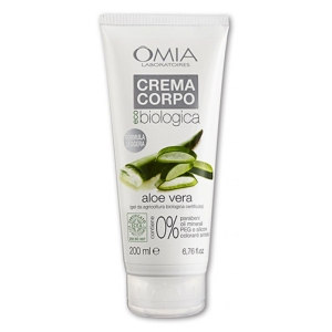 OMIA Crema Corpo Eco Biologica Formula Leggera con Aloe Vera - 200ml