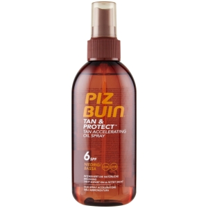 PIZ BUIN Tan & Protect Olio Spray Acceleratore di Abbronzatura Protezione Bassa 6 