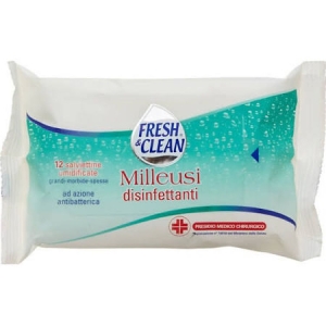 FRESH&CLEAN Salviettine Disinfettanti Milleusi - 12pz