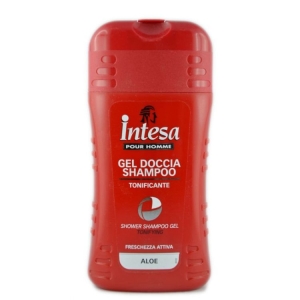 INTESA Pour Homme Bagno Doccia Schiuma Tonificante all'Aloe - 250ml