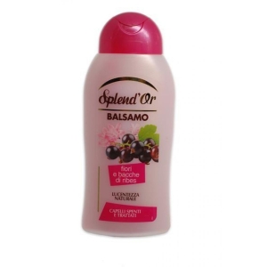 SPLEND'OR Balsamo ai Fiori e Bacche di Ribes per Capelli Spenti e Trattati - 300ml