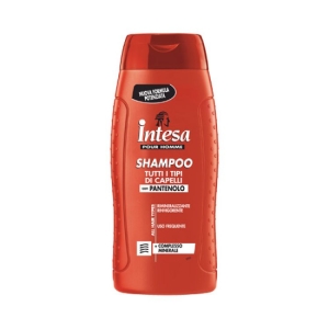 INTESA Pour Homme Shampoo Tutti i Tipi di Capelli con Pantenolo più Complesso Minerale - 300ml