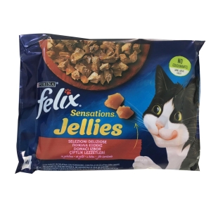 FELIX Sensations Jellies Selezioni Deliziose - 4*85gr