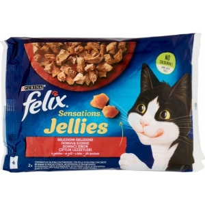 FELIX Sensations Jellies Selezioni Deliziose - 4*85gr