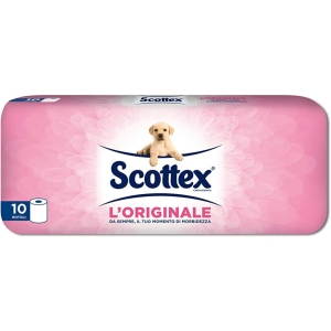 SCOTTEX Carta Igienica - 10 Rotoli