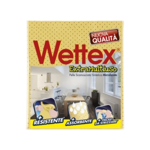 WETTEX Extra Multiuso Pelle Scamosciata Sintetica Microforata