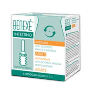 BENEXE' Intestino Microclismi Adulto con Glicerolo Malva e Camomilla - 6pz