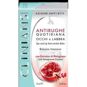 CLINIANS Crema Antirughe Occhi e Labbra 15 Ml