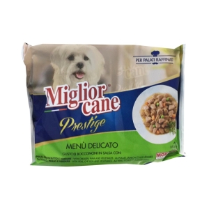 MIGLIOR CANE Prestige Menù Delicato - 4*100gr