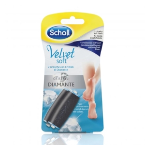 SCHOLL Velvet Soft Ricarica - 1 Soft Touch +1 Extra Esfoliante 