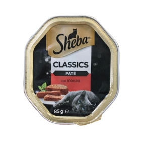SHEBA Classics PatÃ¨ con Manzo - 85gr