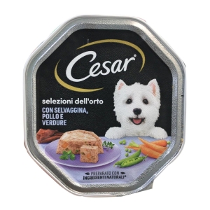 CESAR Selezioni dell'Orto con Selvaggina, Pollo e Verdure - 150gr