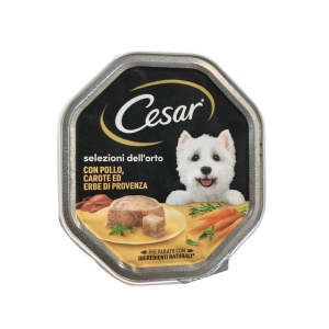 CESAR Selezioni dell'Orto con Pollo, Carote ed Erbe - 150gr