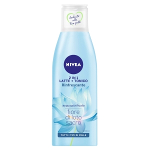 NIVEA Visage 2in1 Latte Detergente + Tonico per Tutti i Tipi di Pelle - 200ml