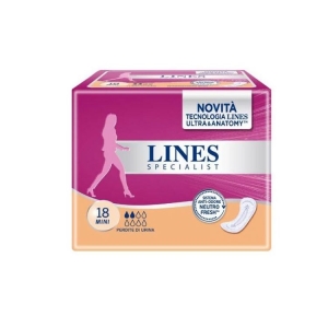 LINES Specialist Assorbenti Discreet Pants per Incontinenza Mini - 18pz