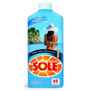 SOLE Ammorbidente Brezza Marina 60 Lavaggi - 690ml
