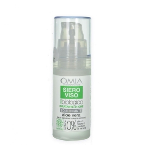 OMIA Laboratoires Eco Biologico Siero Viso Idratante 24h Equilibrante con Aloe Vera - 30ml