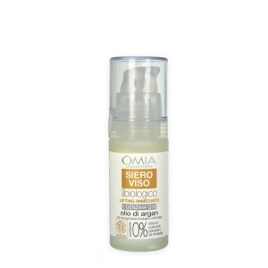 OMIA Laboratoires Eco Biologico Siero Viso Lifting Immediato Coenzima Q10 con Olio di Argan - 30ml